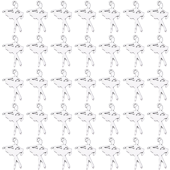 100 шт. Подвески из сплава в тибетском стиле, прелести танцовщицы