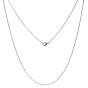 Classic Plain 304 Stainless Steel Mens Womens Cable Chains Necklaces, with Lobster Clasps