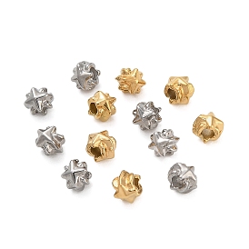 304 из нержавеющей стали бусы, звезда