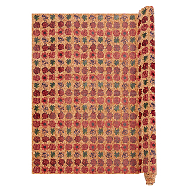 Embossed PU Imitation Leather Fabric, for Garment Accessories