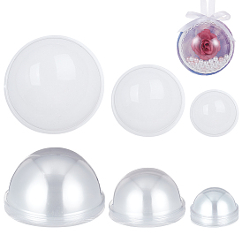 40 шт. 3 стили прозрачный купол из ПВХ, растительный декор террариума, полукруглый, бутылка желаний для витрины своими руками