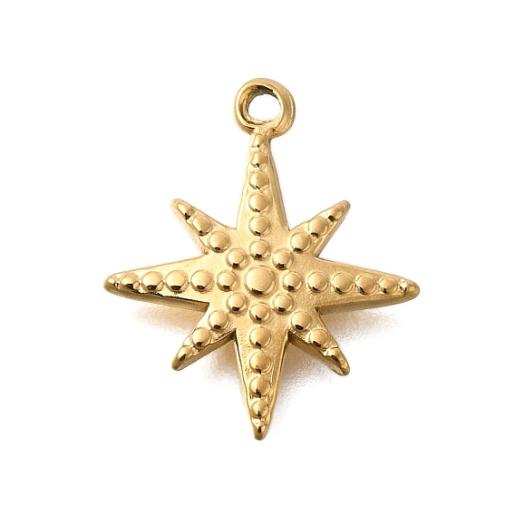 Вакуумное покрытие pvd 201 подвески из нержавеющей стали, звезда очарование