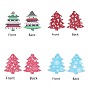 Gros pendentifs en cuir pu, le thème de Noël, arbre de Noël