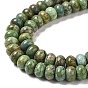 Natural Turquoise Beads Strands, Rondelle