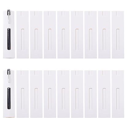 140 шт. бумажная заготовка для ручки, прямоугольные