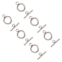 304 Stainless Steel Ring Toggle Clasps