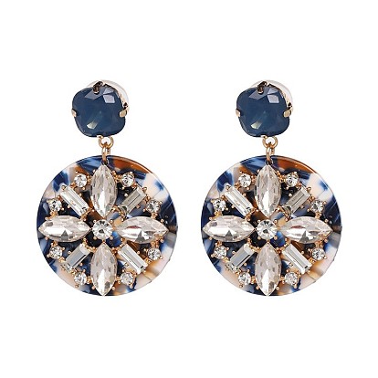 Geometric Earrings for Women - Stylish and Trendy Ear Studs with 51441 Agate Beads
