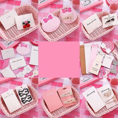 Карты дисплея скрепки для волос, заколки для волос украшения аксессуары для волос