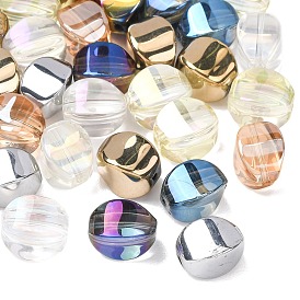 Гальванические стеклянные бусины, тыква