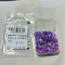 DIY Glass & Seed Beads Jewelry Making Findings Kits