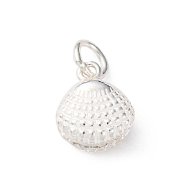 925 подвески в форме ракушки из стерлингового серебра, с прыжковых колец