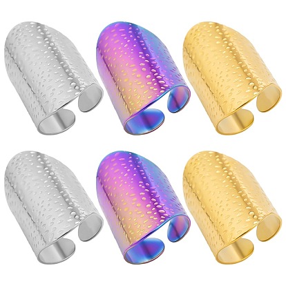 304 открытая манжета из нержавеющей стали, широкое кольцо полоса