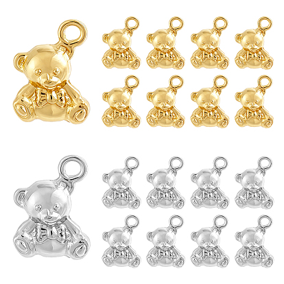 100 шт 2 цвета подвески из сплава в тибетском стиле, нести прелести