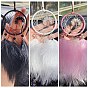 Web with Feather Pendant Decorations, Glass Tree of Life for Interior Car Mirror Hanging Decorations