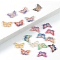Opaque Acrylic Charms, Butterfly