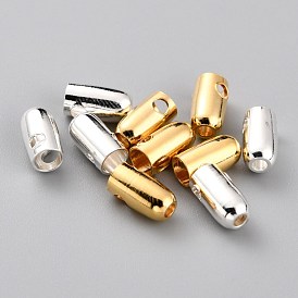 Brass Beads, Long-Lasting Plated, Bullet