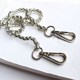 Цепные ремни из железной сумки, с застежками, для замены сумочки или сумки через плечо