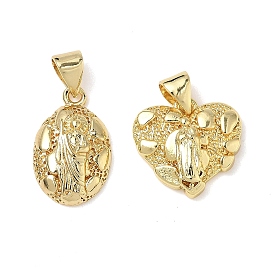 Латунные подвески, без свинца и без кадмия, долговечный, стойки покрытие, реальный 18 k позолоченный