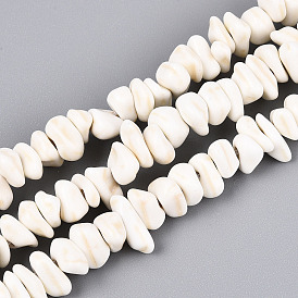 Синтетических Говлит бисер нитей, чип