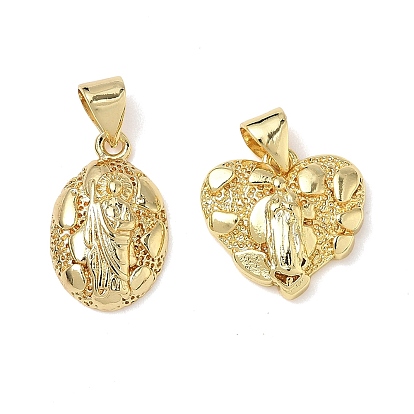 Латунные подвески, без свинца и без кадмия, долговечный, стойки покрытие, реальный 18 k позолоченный