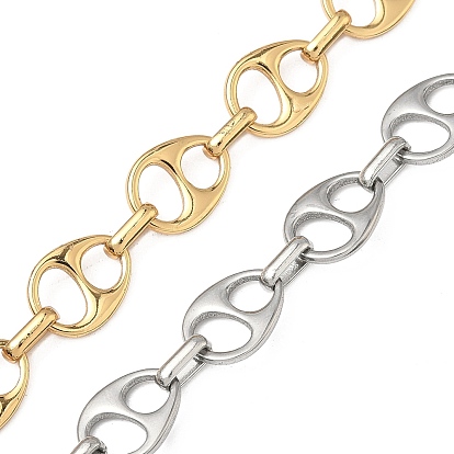 304 цепи овальные из нержавеющей стали, несварные, с катушкой