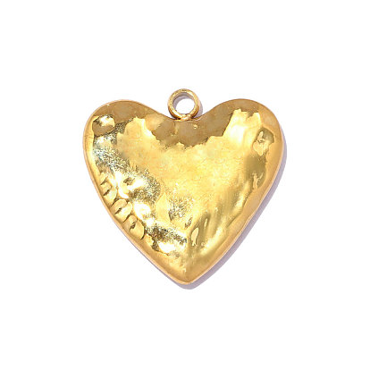 304 подвески из нержавеющей стали, сердце прелести, зеркальная полировка, ионное покрытие (ip)