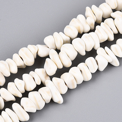 Синтетических Говлит бисер нитей, чип