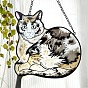 Glass Wall Decorations, for Home Decoration, Cat Shape