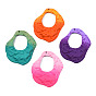 Spray Painted Iron Pendants, Nuggets