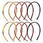 Plastic Hair Band Findings, Round