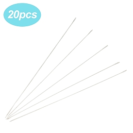 20шт. стальные иглы для бисероплетения