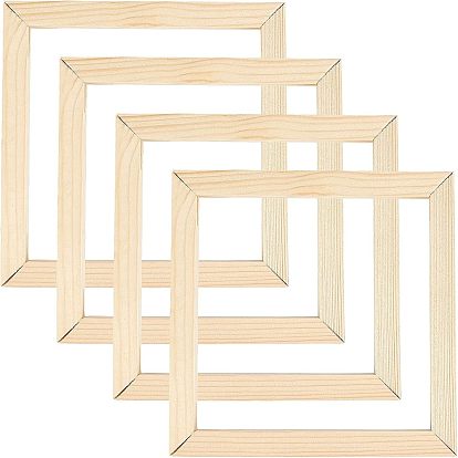 Носилки из цельного дерева, для масляной живописи холст печатает плакат, фото стены искусства