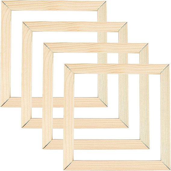 Носилки из цельного дерева, для масляной живописи холст печатает плакат, фото стены искусства