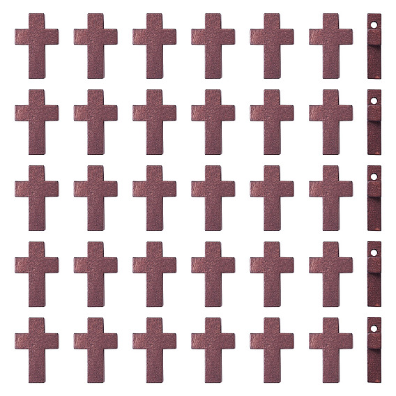 150Деревянные подвески шт., крестик