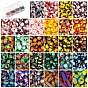 Opaque Colours Seep & Opaque Colours Glass Seed Beads, Round & Round Bugle