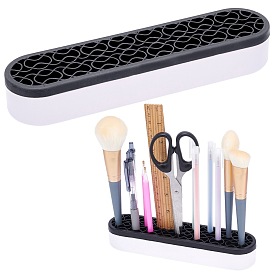 Gorgecraft Multipurpose PP Plastic  Storage Box, for Cosmetics Brush Holder, Pen Holder, Toothbrush Holder, Lipstick Holder, Column