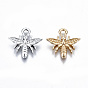 Alloy Pendants, Cadmium Free & Lead Free, Bee