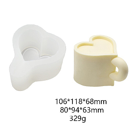 Food Grade DIY Silicone Candle Molds, for Candle Making