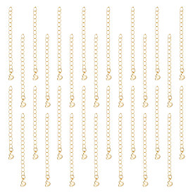 30 удлинитель латунных бордюрных цепей, концевые цепи с вкладками в форме сердца