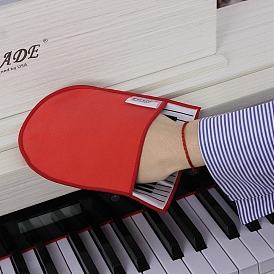 Gants d'essuyage de piano en microfibre, outils de nettoyage de piano musical
