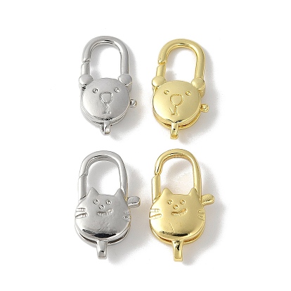 Карабин-лобстеры, латунные, стойки покрытие, долговечный, без свинца и без кадмия