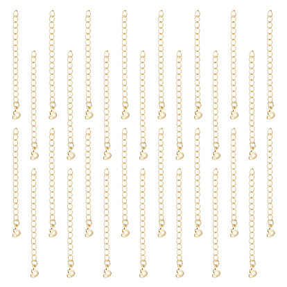 30 удлинитель латунных бордюрных цепей, концевые цепи с вкладками в форме сердца