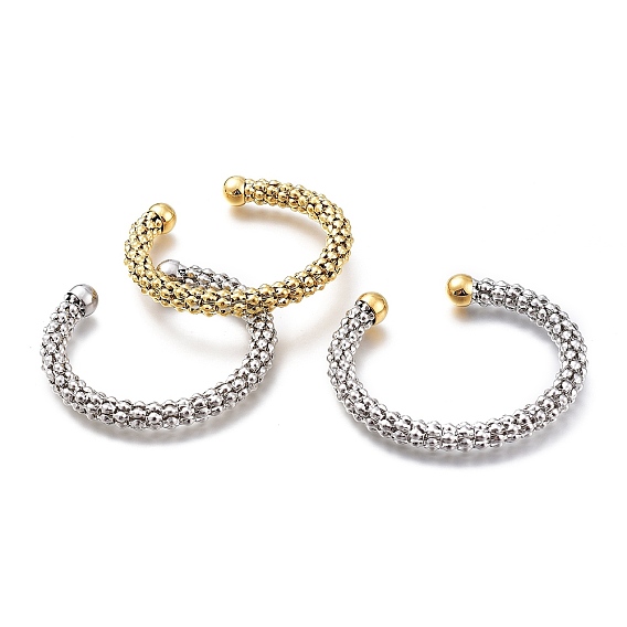 201 из нержавеющей стали сетка браслеты, манжеты браслеты