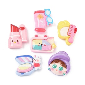 Симпатичные кабошоны из непрозрачной смолы