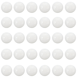 2 нити из натурального белого нефрита круглые бусины нити