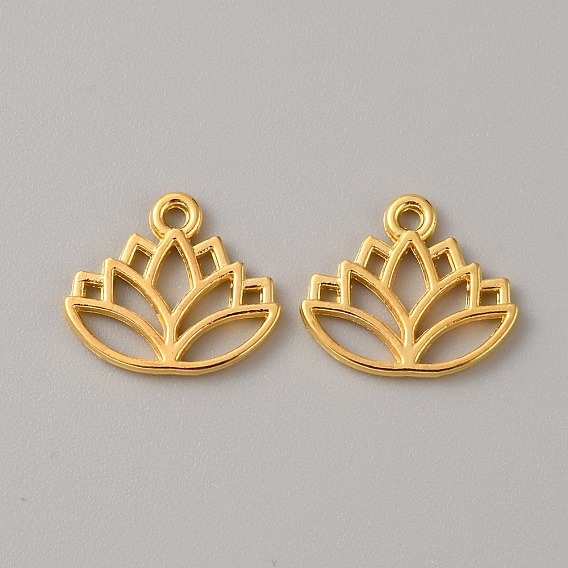 Сплавочные подвески тибетского стиля, очарование лотоса