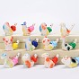 Porcelain Whistles, with Polyester Cord, Whistles Toys for Kids Birthday Gift