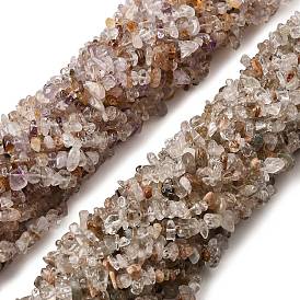 Природного кварца lodolite нитей бисера, чип