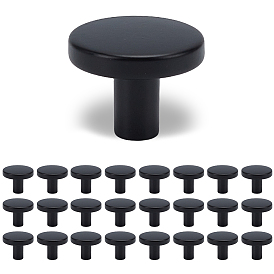 25 шт. круглая ручка-скоба из сплава, двери шкафа ручка мебель тянуть, с винтами