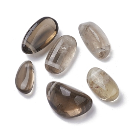 Natural Smoky Quartz Beads, Top Drilled, Nuggets